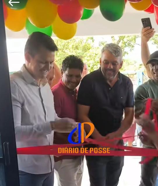 Eder Lacerda entrega centro de educação infantil na Comunidade Machado, em Mambaí (GO)