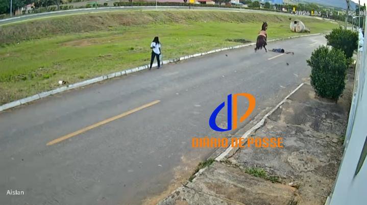 Rapaz fica ferido após cair de cavalo que disparou em Buritinópolis-GO