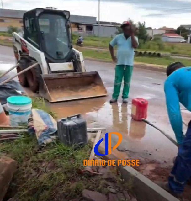 Prefeitura realiza ações emergenciais após fortes chuvas em Posse